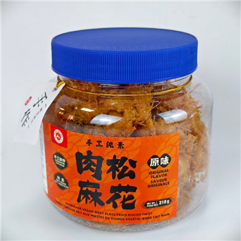 PARAMOUNT FOOD 纯素肉松麻花（原味）218g